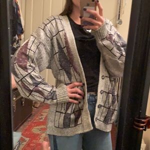 Vintage grandpa cardigan